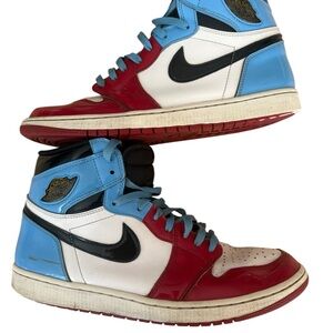 Nike Size 14 - Jordan 1 Retro High Fearless UNC Chicago  (Pre-Owned)